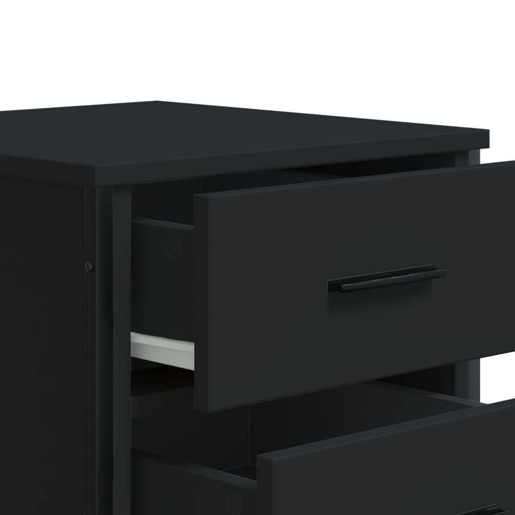 Bedside Cabinet 40X41X60 Cm Engineered Wood