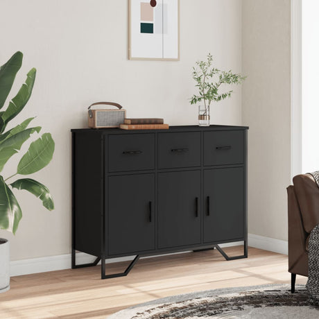 Sideboard 97X32.5X74.5 Cm Engineered Wood