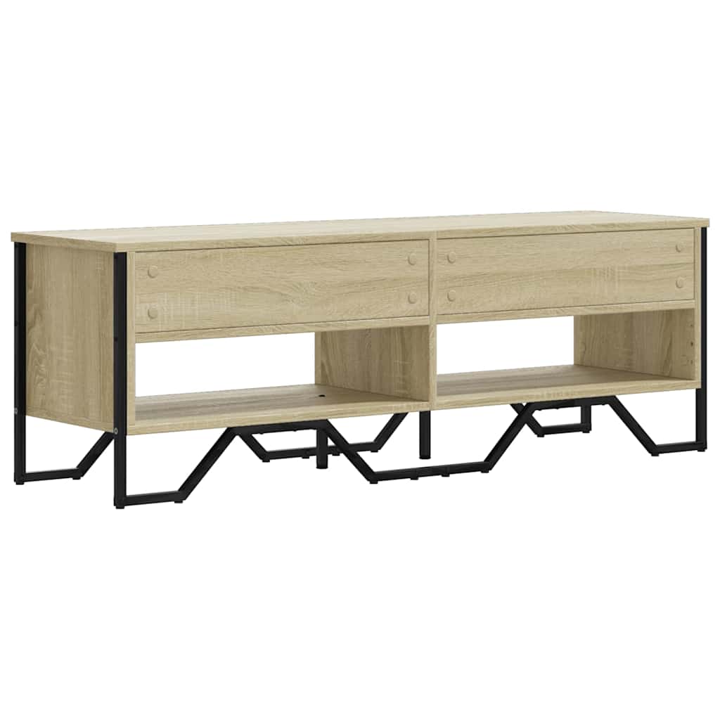 Tv Cabinet 122X34X41 Cm Engineered Wood
