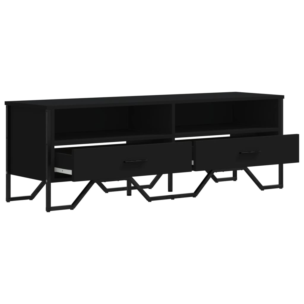 Tv Cabinet 122X34X41 Cm Engineered Wood