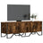 Tv Cabinet 122X34X41 Cm Engineered Wood