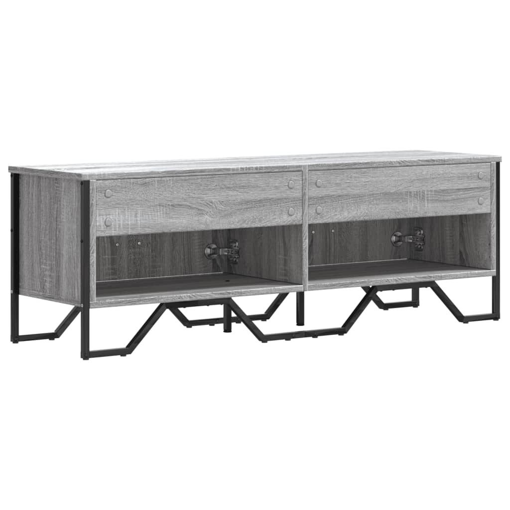 Tv Cabinet 122X34X41 Cm Engineered Wood