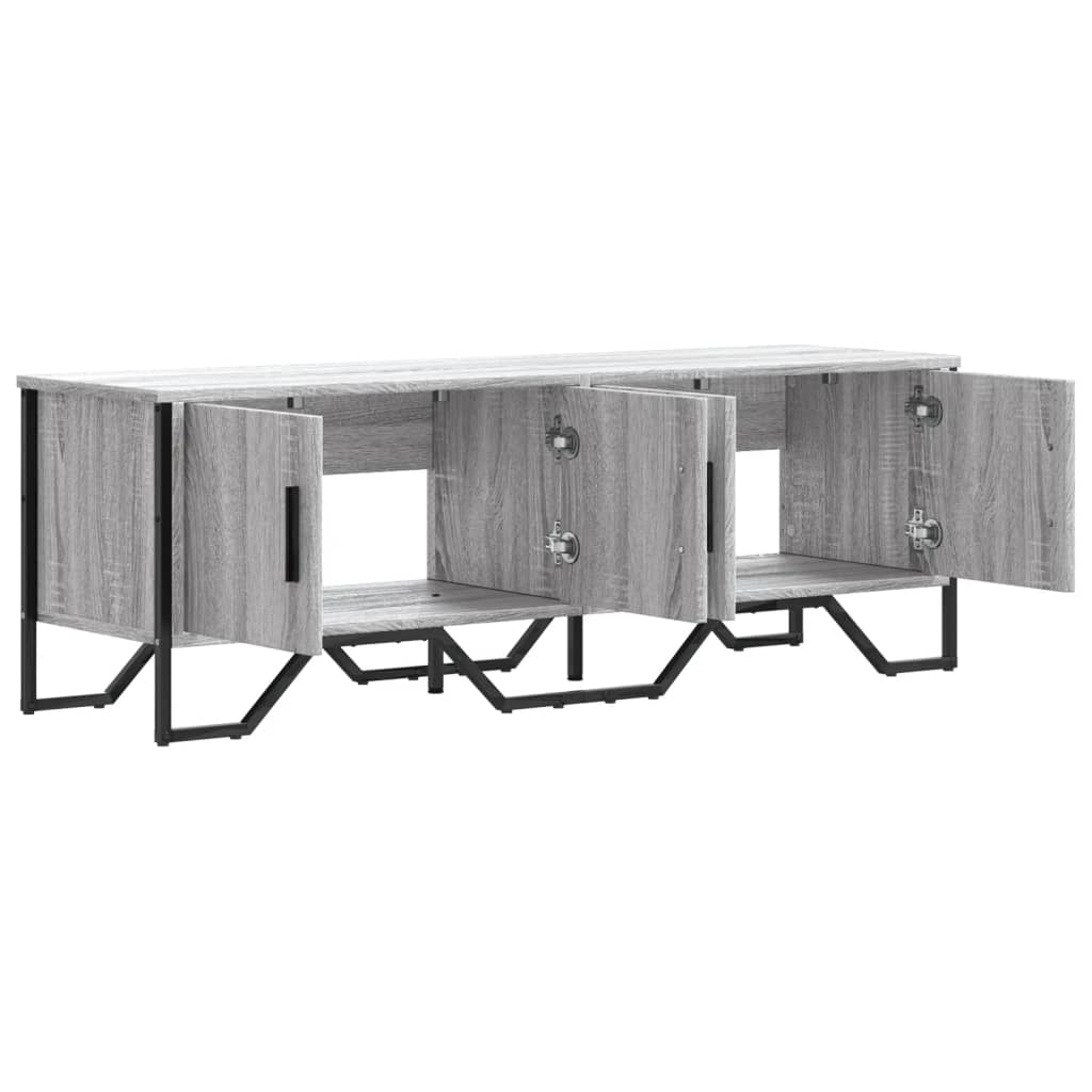 Tv Cabinet 122X34X41 Cm Engineered Wood