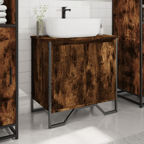 Bathroom Sink Cabinet 60X35X60 Cm Engineered Wood