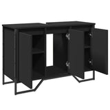 Bathroom Sink Cabinet 91X35X60 Cm Engineered Wood