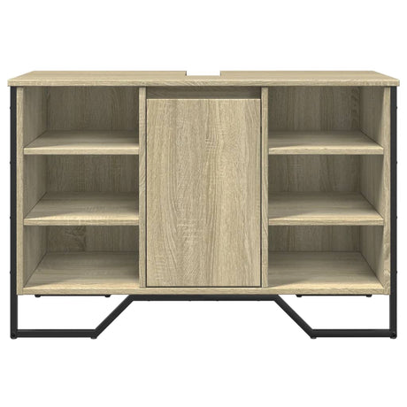 Bathroom Sink Cabinet 91X35X60 Cm Engineered Wood