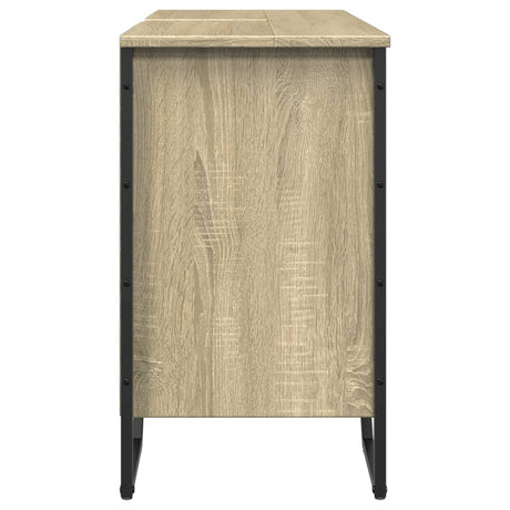 Bathroom Sink Cabinet 91X35X60 Cm Engineered Wood