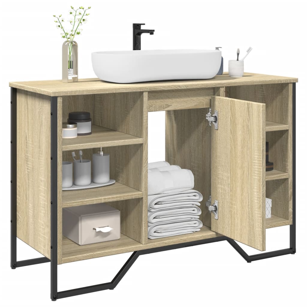 Bathroom Sink Cabinet 91X35X60 Cm Engineered Wood