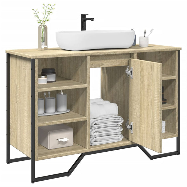 Bathroom Sink Cabinet 91X35X60 Cm Engineered Wood
