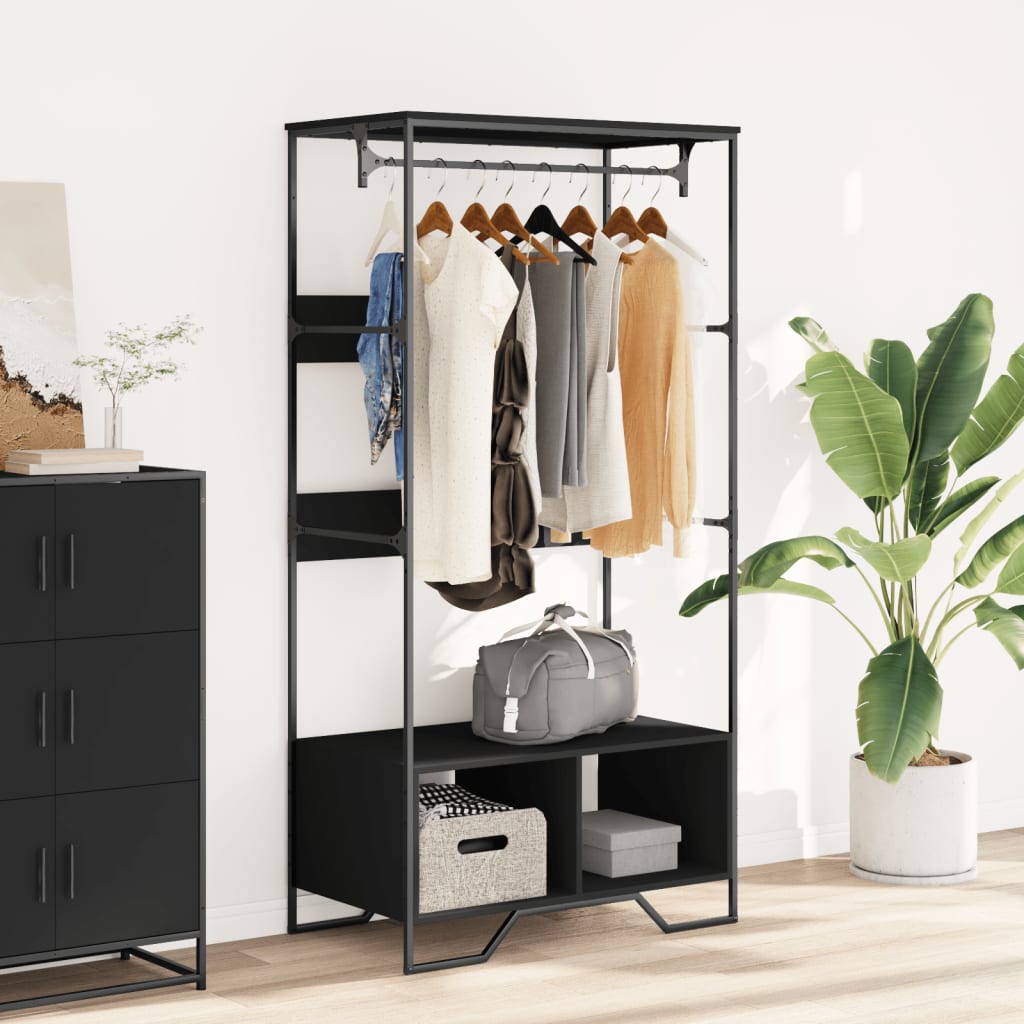 Wardrobe 90X50X180 Cm Engineered Wood