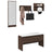 4 Piece Hallway Furniture Set Engineered Wood