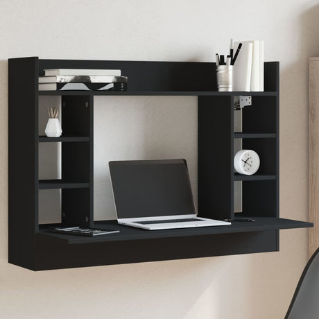 Wall-Mounted Desk 105X48X75 Cm Engineered Wood