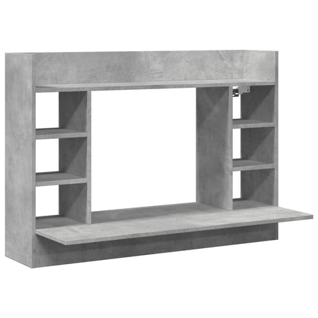 Wall-Mounted Desk 105X48X75 Cm Engineered Wood