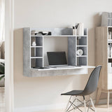Wall-Mounted Desk 105X48X75 Cm Engineered Wood