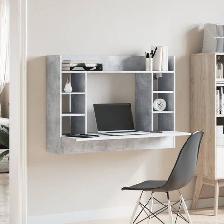 Wall-Mounted Desk 105X48X75 Cm Engineered Wood