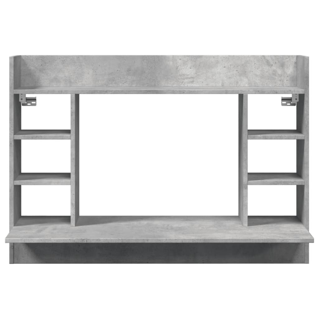 Wall-Mounted Desk 105X48X75 Cm Engineered Wood
