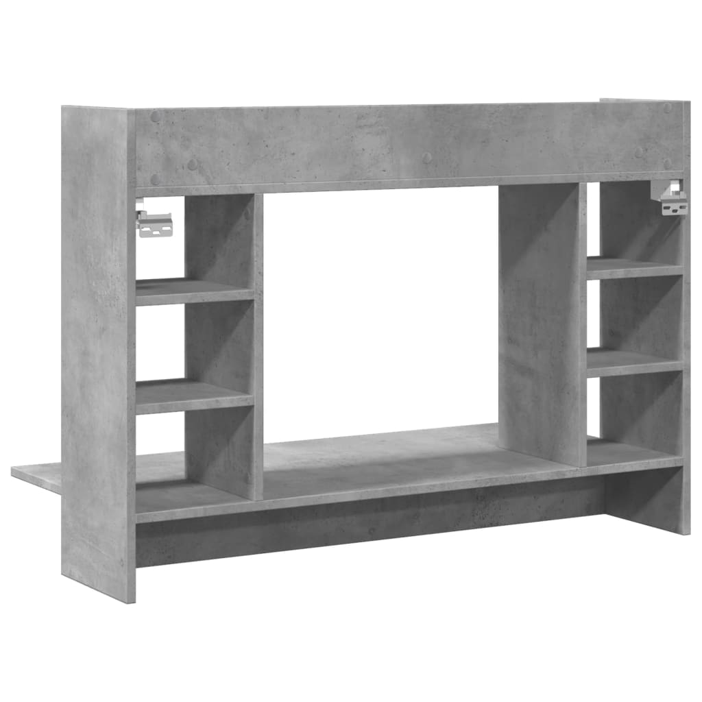 Wall-Mounted Desk 105X48X75 Cm Engineered Wood