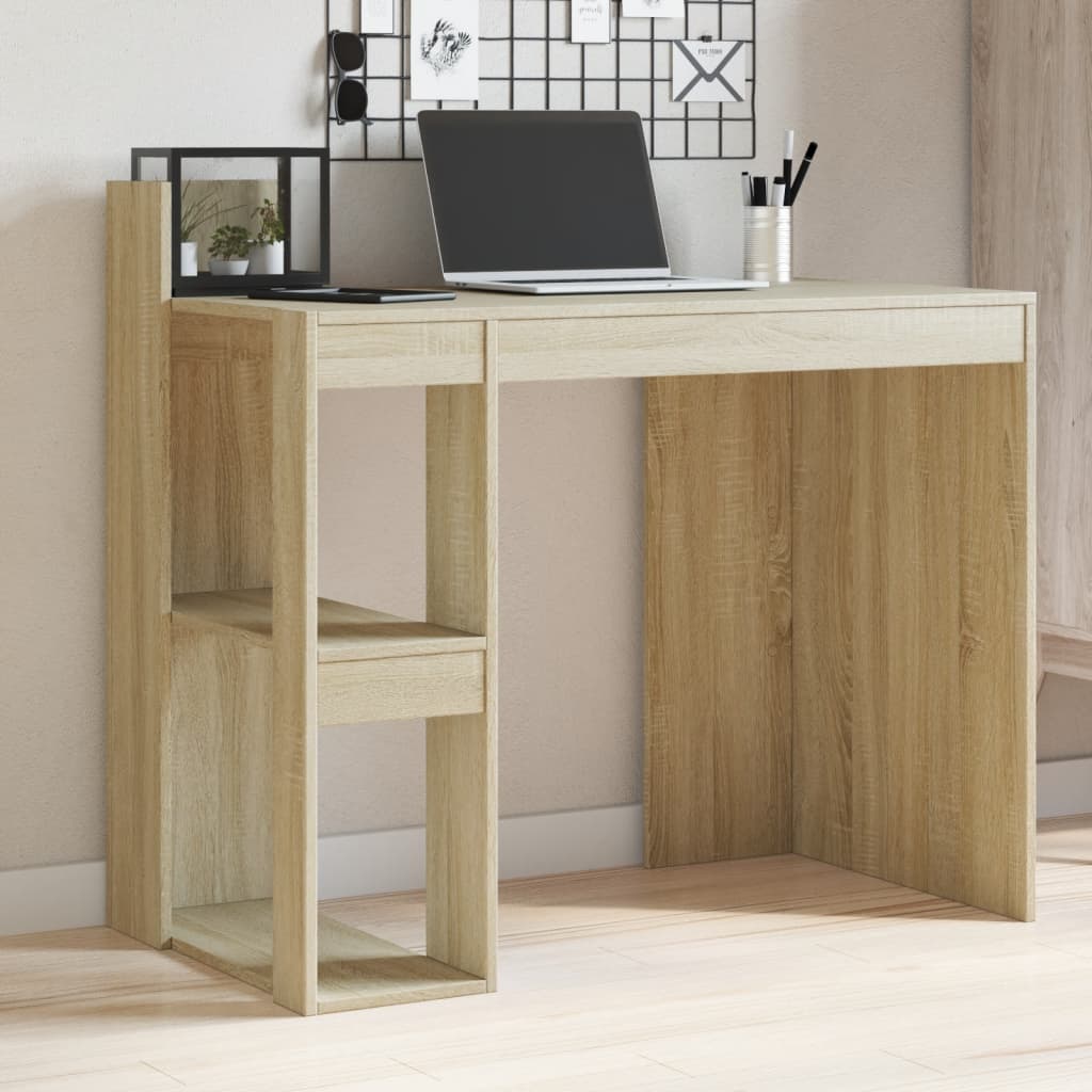 Office Desk 103.5X56.5X94 Cm Engineered Wood
