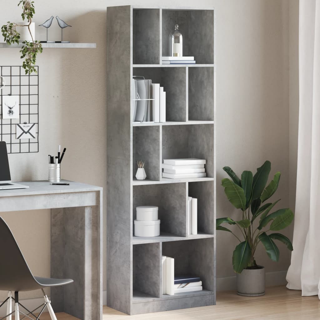 Bookcase 57X28.5X Engineered Wood