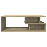 Coffee Table 102X55X35 Cm Engineered Wood