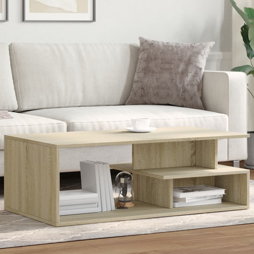 Coffee Table 102X55X35 Cm Engineered Wood