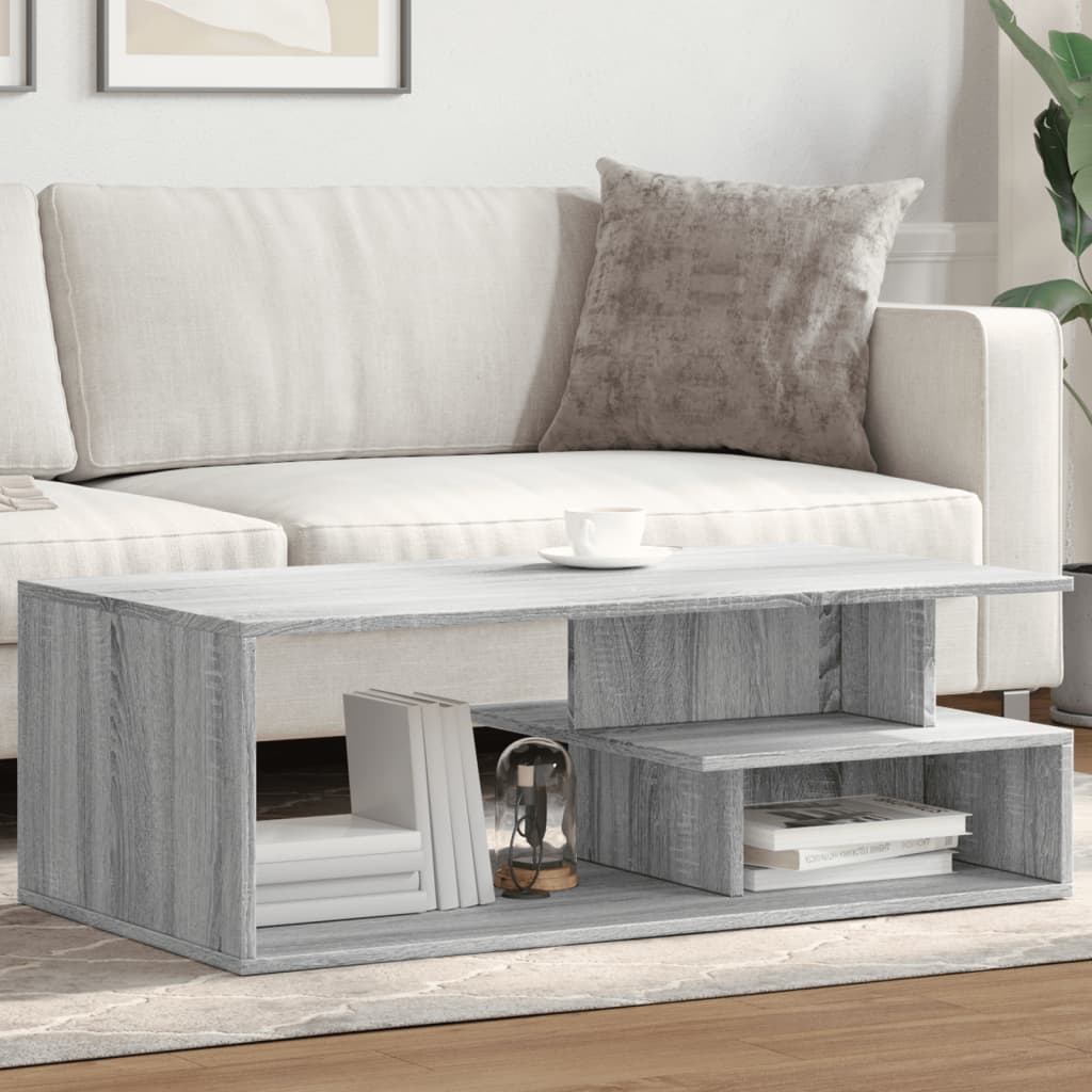 Coffee Table 102X55X35 Cm Engineered Wood