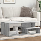 Coffee Table 102X55X35 Cm Engineered Wood