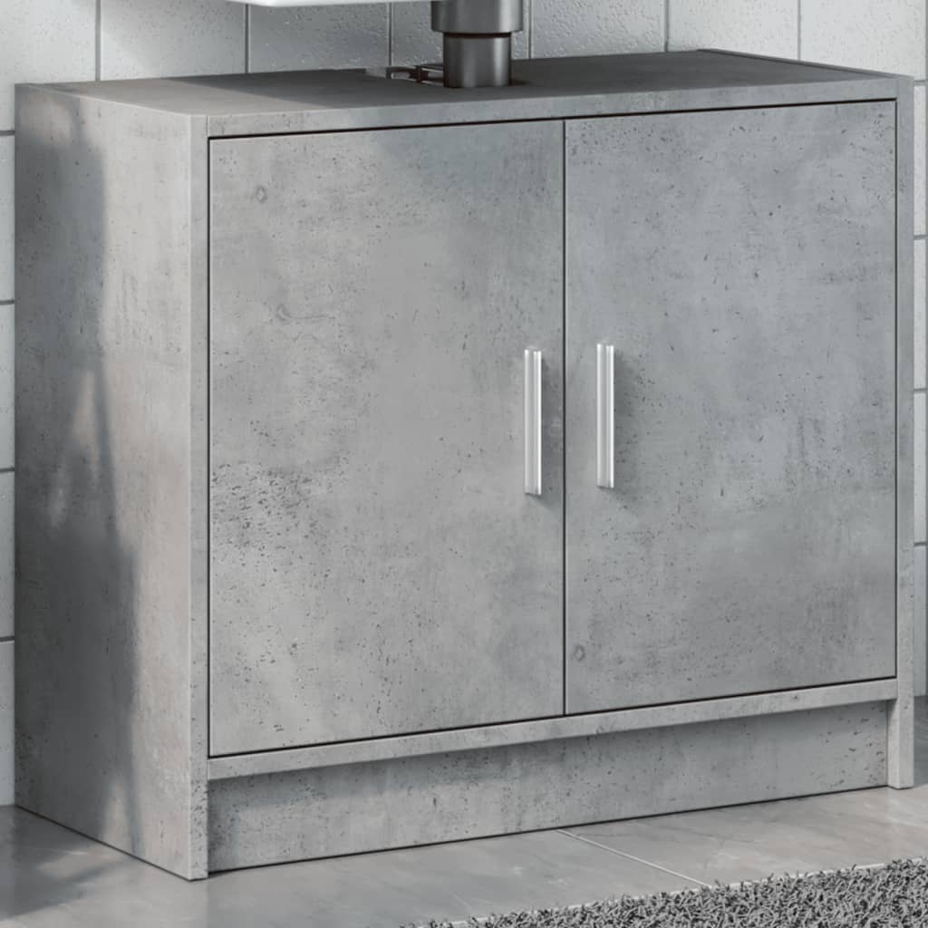 Sink Cabinet 63X29X55 Cm Engineered Wood