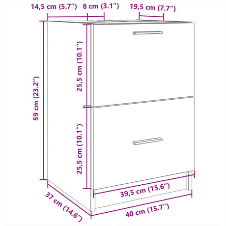 Sink Cabinet Engineered Wood