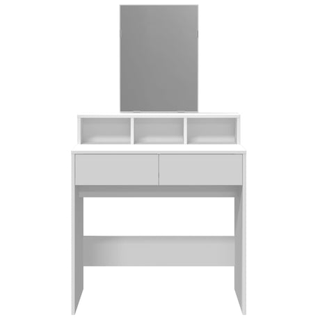 Dressing Table With Mirror 80X41X144.5 Cm