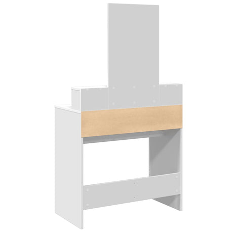 Dressing Table With Mirror 80X41X144.5 Cm