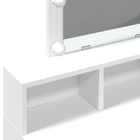 Dressing Table With Led 80X41X144.5 Cm