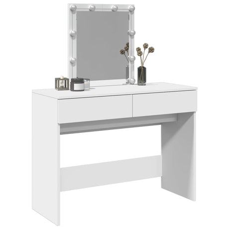 Dressing Table With Led 100X40X130 Cm