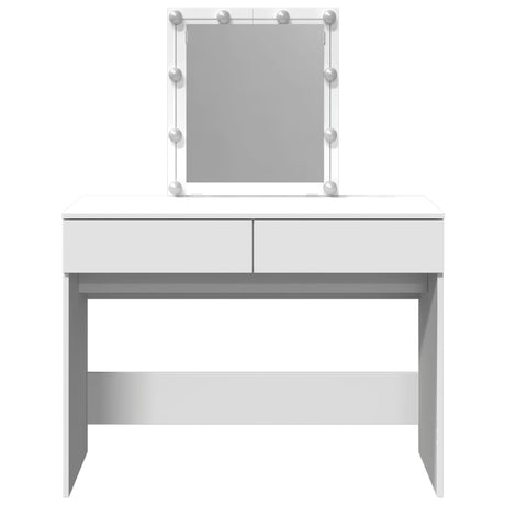 Dressing Table With Led 100X40X130 Cm