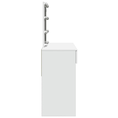 Dressing Table With Led 100X40X130 Cm