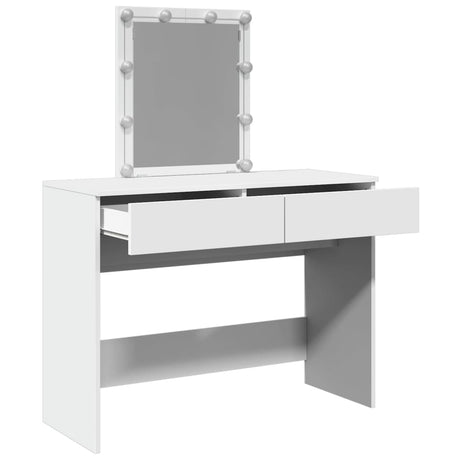 Dressing Table With Led 100X40X130 Cm