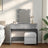 Dressing Table With Led 100X40X130 Cm