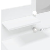 Dressing Table With Led 100X40X130 Cm