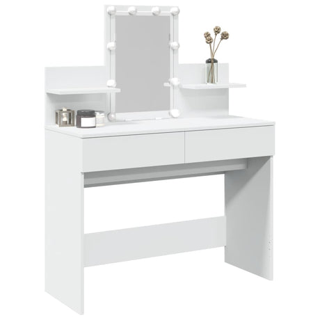 Dressing Table With Led 100X40X130 Cm