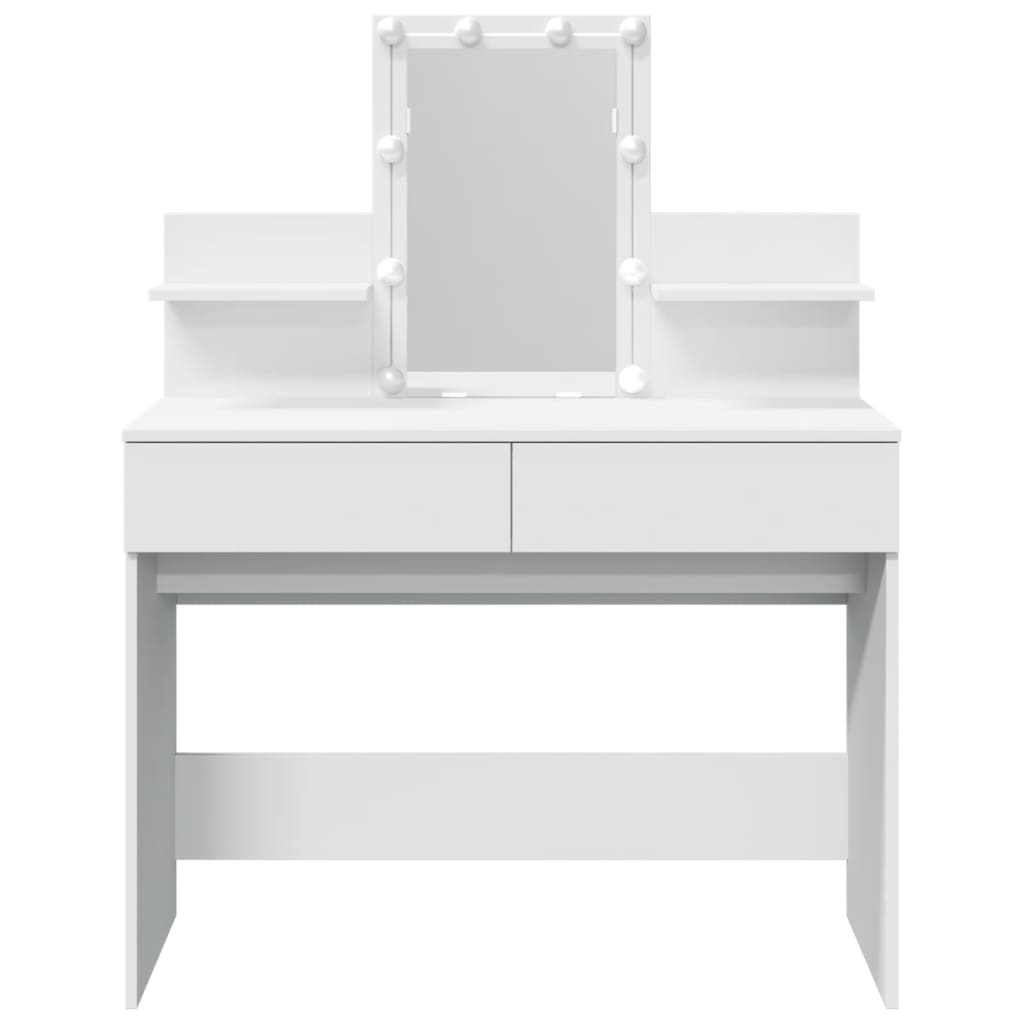 Dressing Table With Led 100X40X130 Cm
