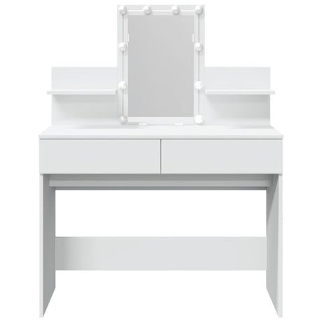 Dressing Table With Led 100X40X130 Cm