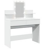Dressing Table With Led 100X40X130 Cm