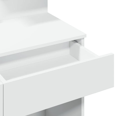 Dressing Table With Led 100X40X130 Cm