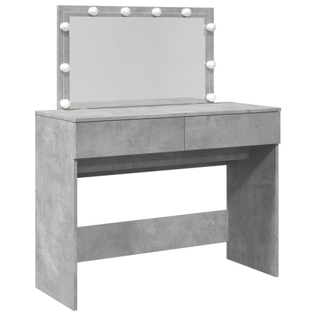 Dressing Table With Led 100X40X120 Cm