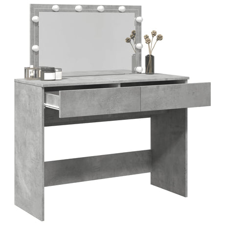 Dressing Table With Led 100X40X120 Cm