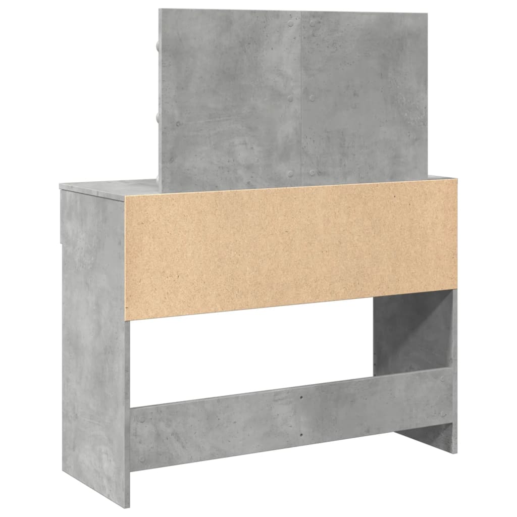 Dressing Table With Led 100X40X120 Cm