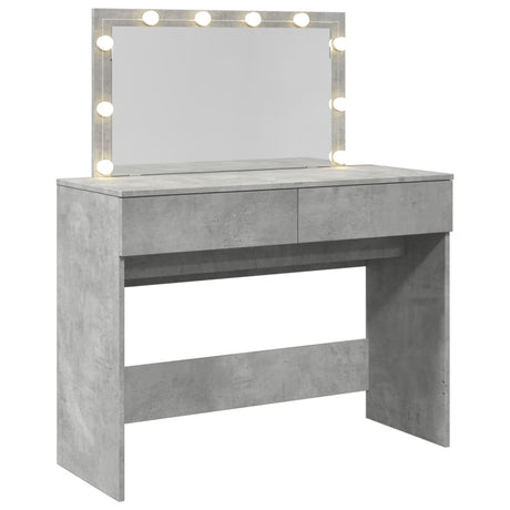 Dressing Table With Led 100X40X120 Cm