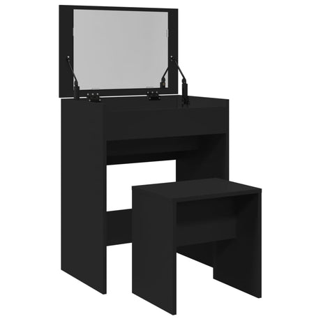 Dressing Table And Stool 60X40X113.5 Cm