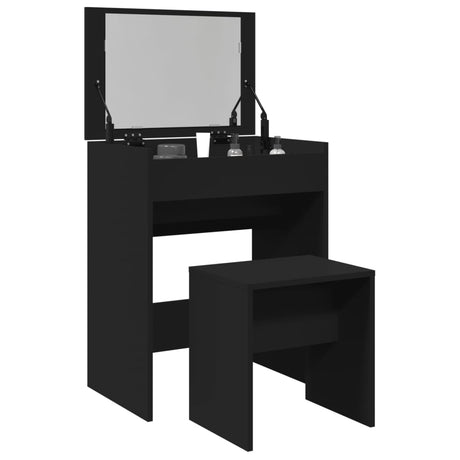 Dressing Table And Stool 60X40X113.5 Cm