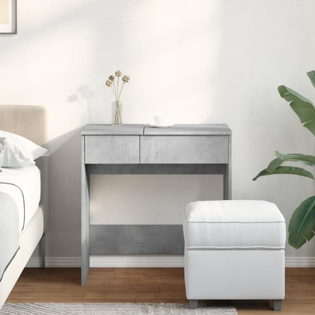 Dressing Table With Mirror 73X46.5X120 Cm